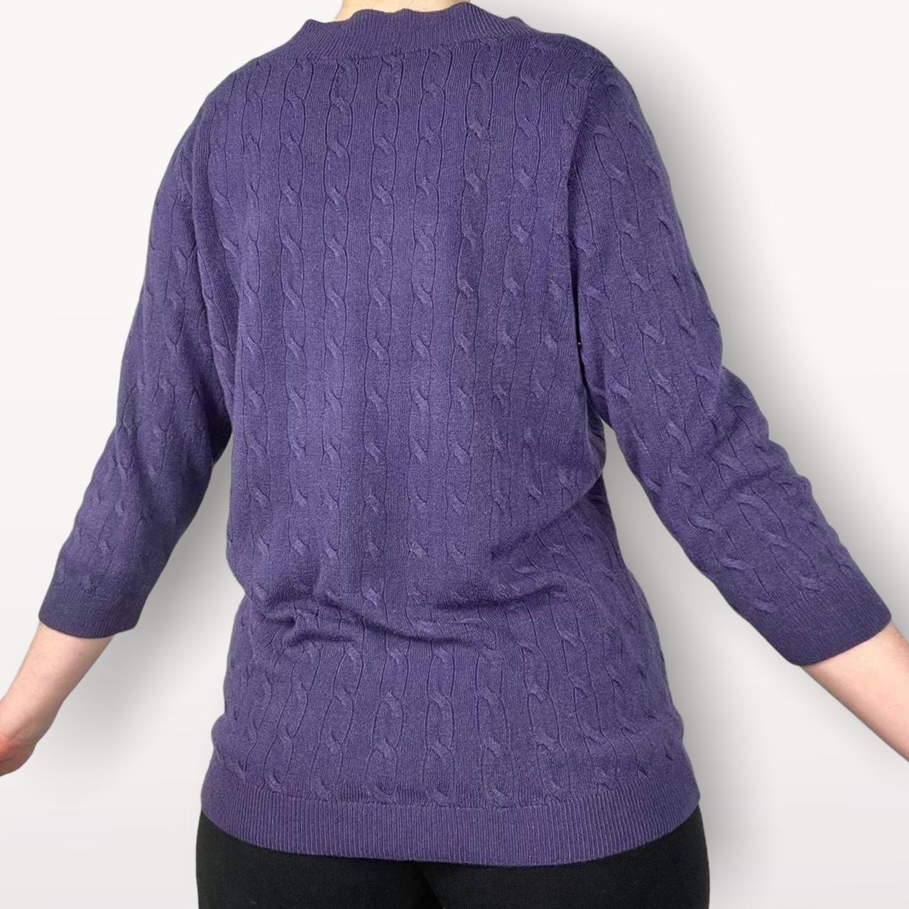 Avenue Women's Purple Blouse (3)