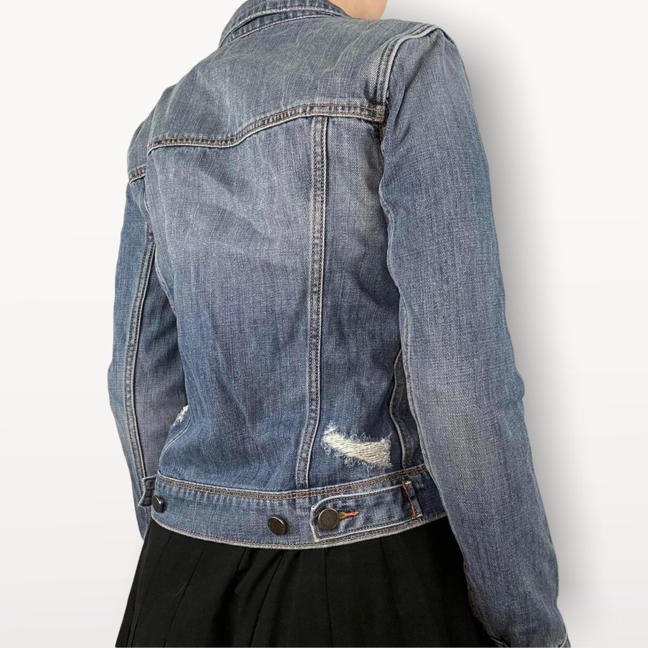 Product Image 2 - Distressed button up jean jacket