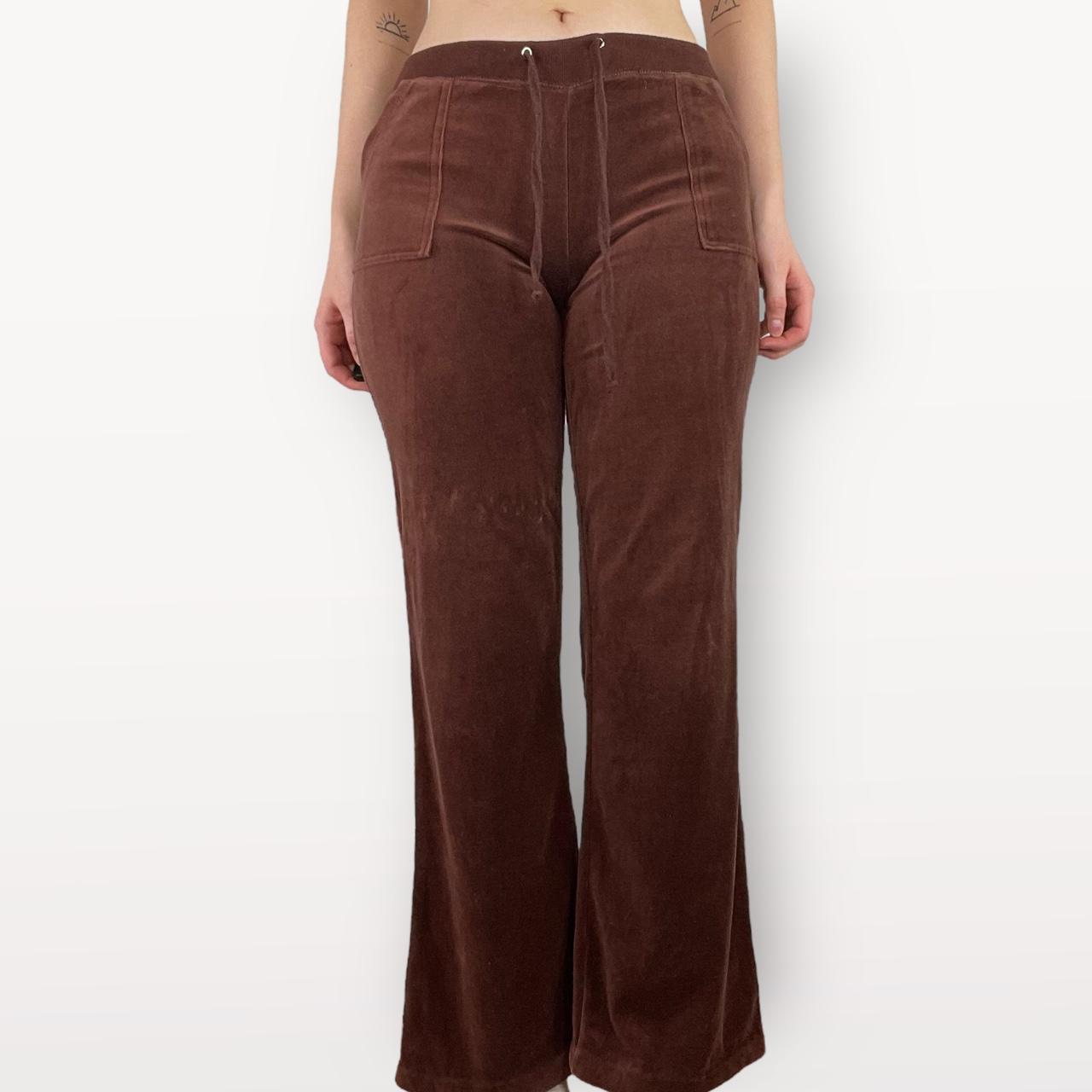 Product Image 1 - Y2K brown low rise velour
