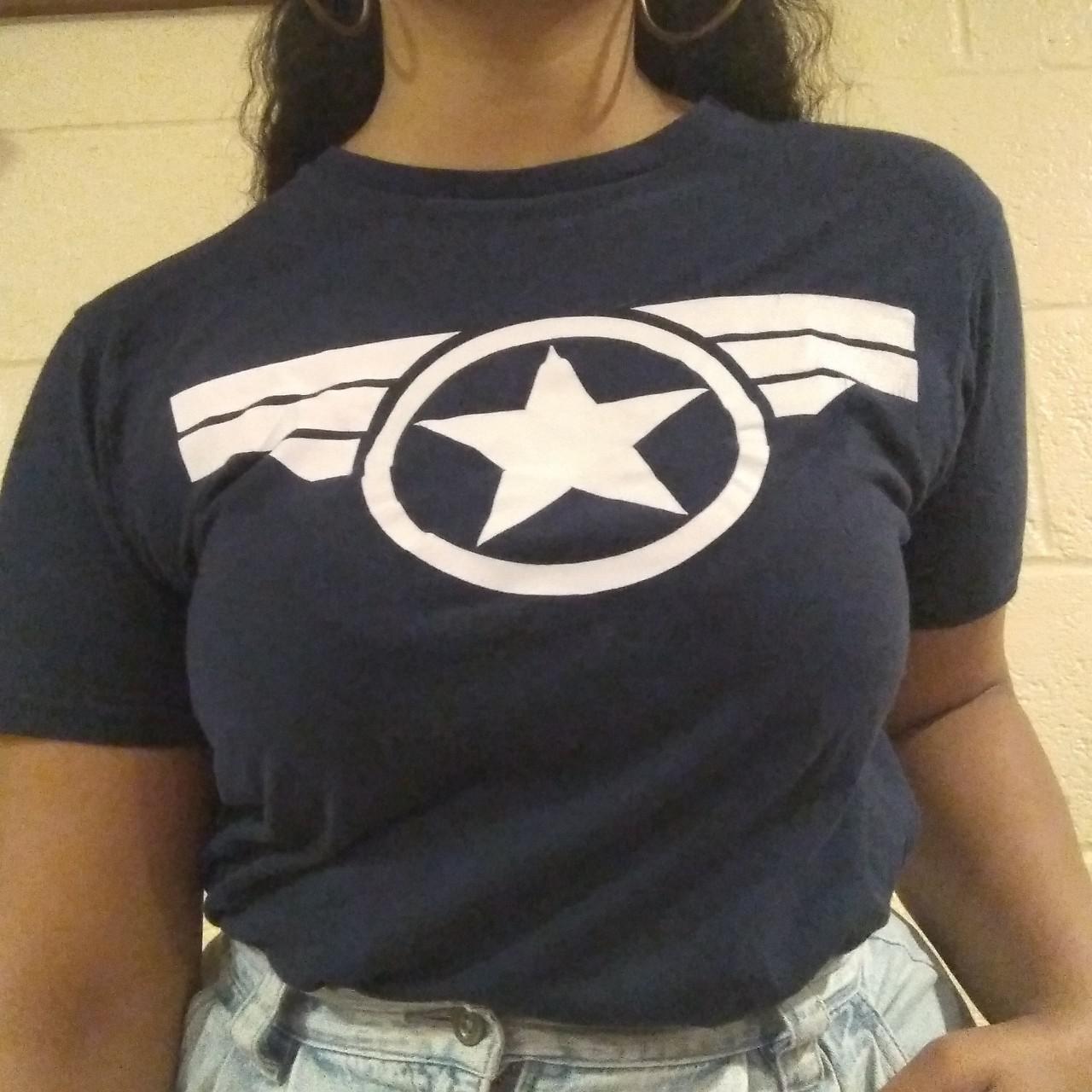 captain america shirt hot topic