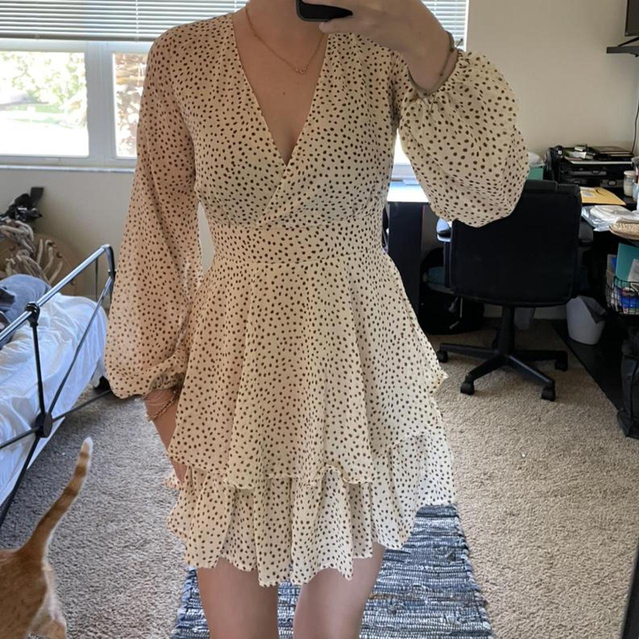 japna polka dot dress