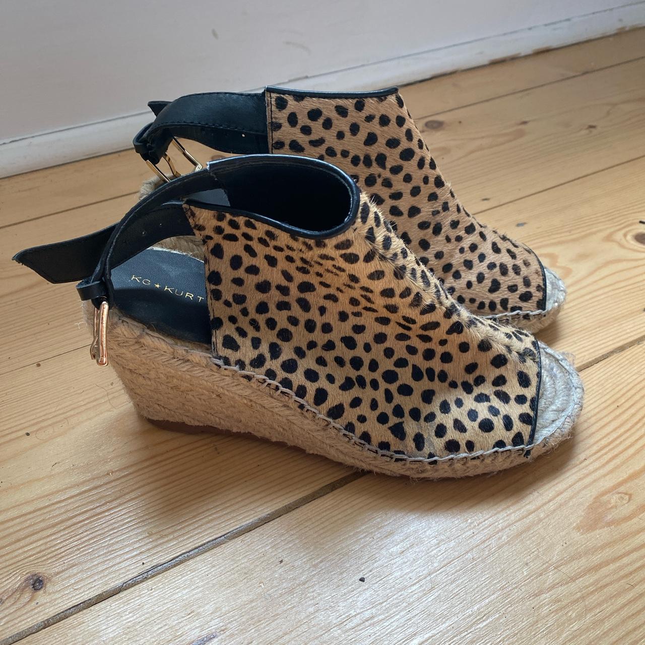 leopard print espadrilles wedges