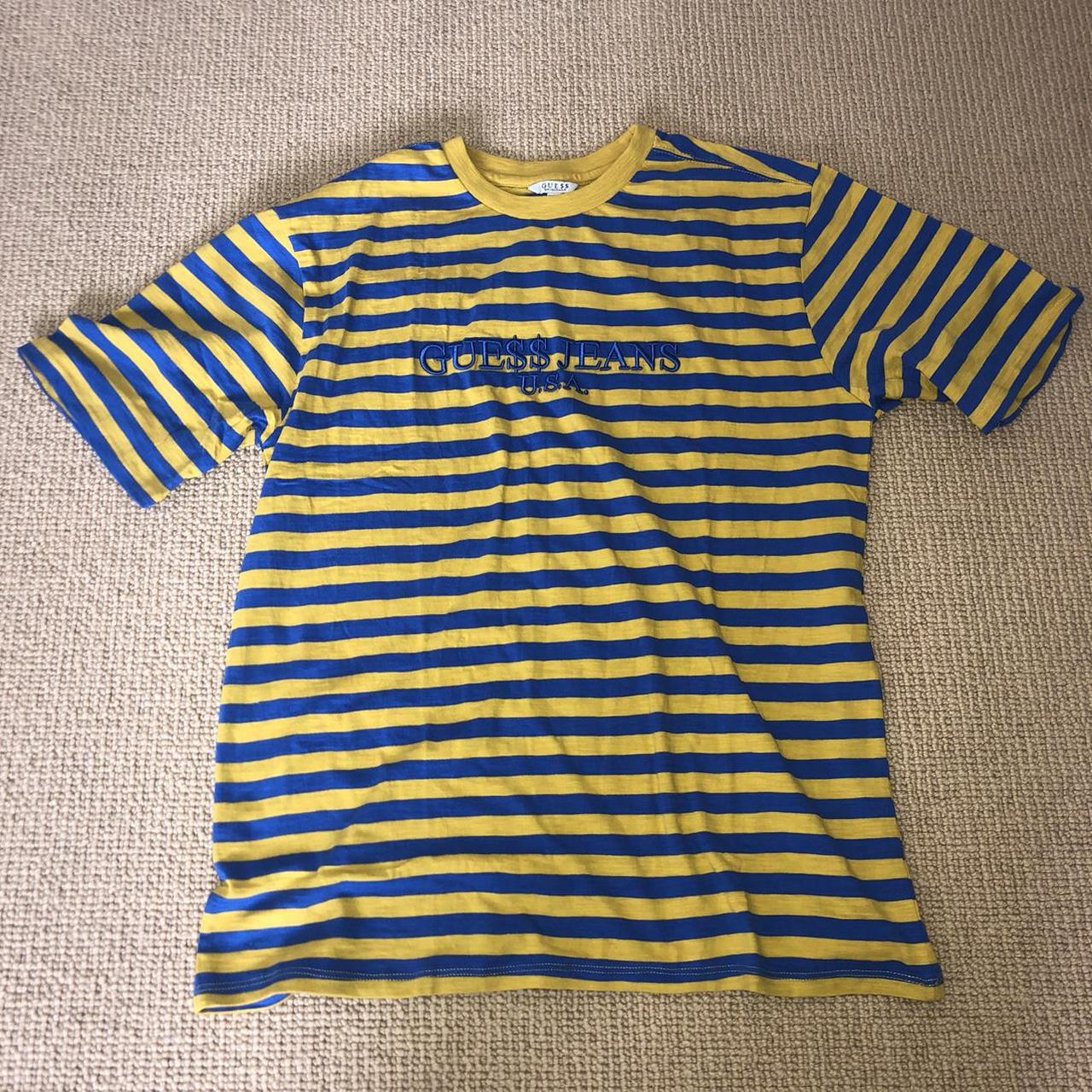 asap rocky x guess jeans tee never worn open to offers - Depop