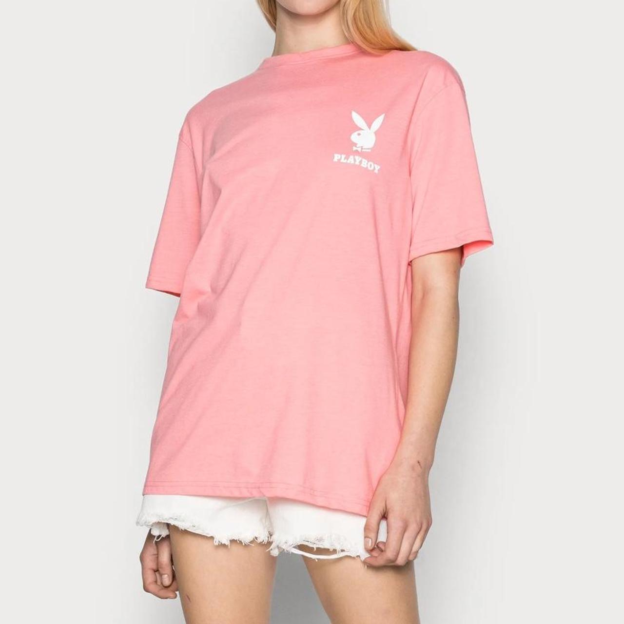 missguided pink shirt
