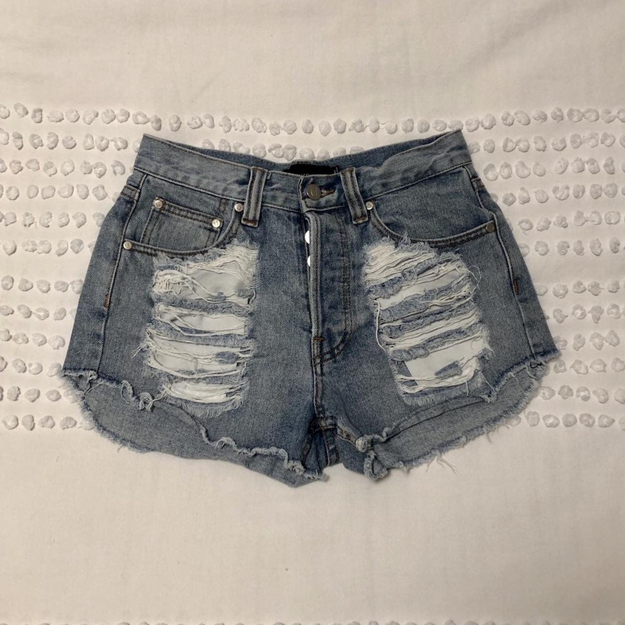 Minkpink deals denim shorts