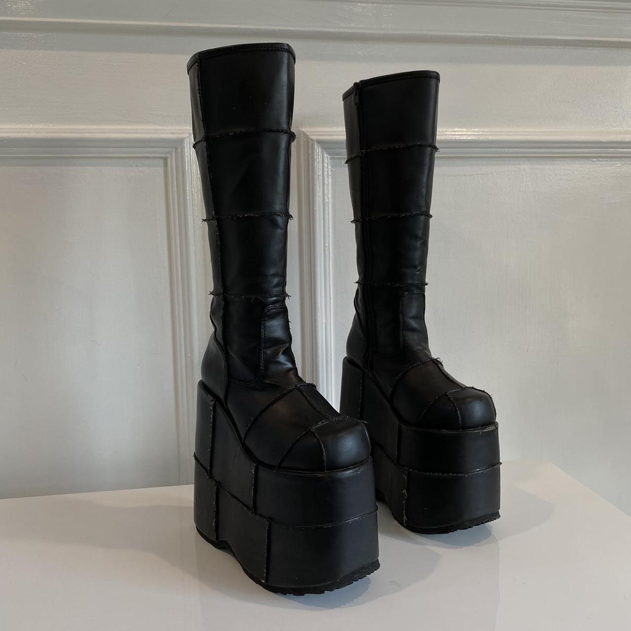 Product Image 2 - Black Demonia platform boots 

Size