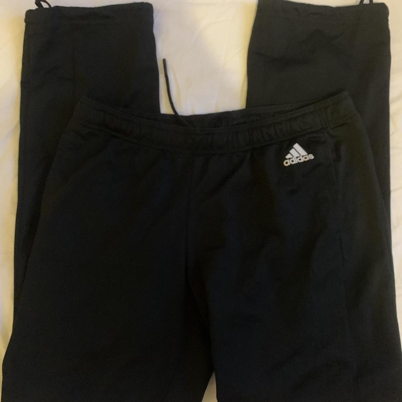 vintage adidas tracksuit bottoms trackpant has... Depop