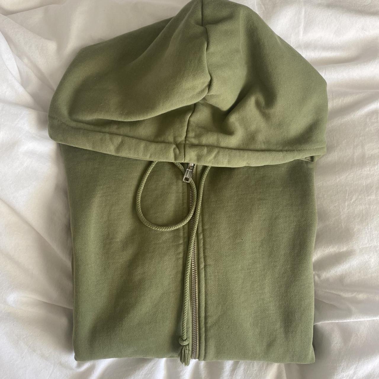 Matcha green Brandy Melville Christy hoodie! Size... Depop