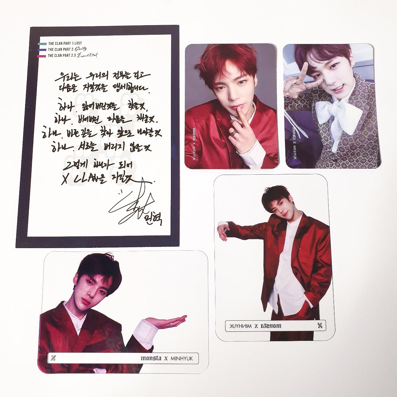 Minhyuk Photocards -  Canada