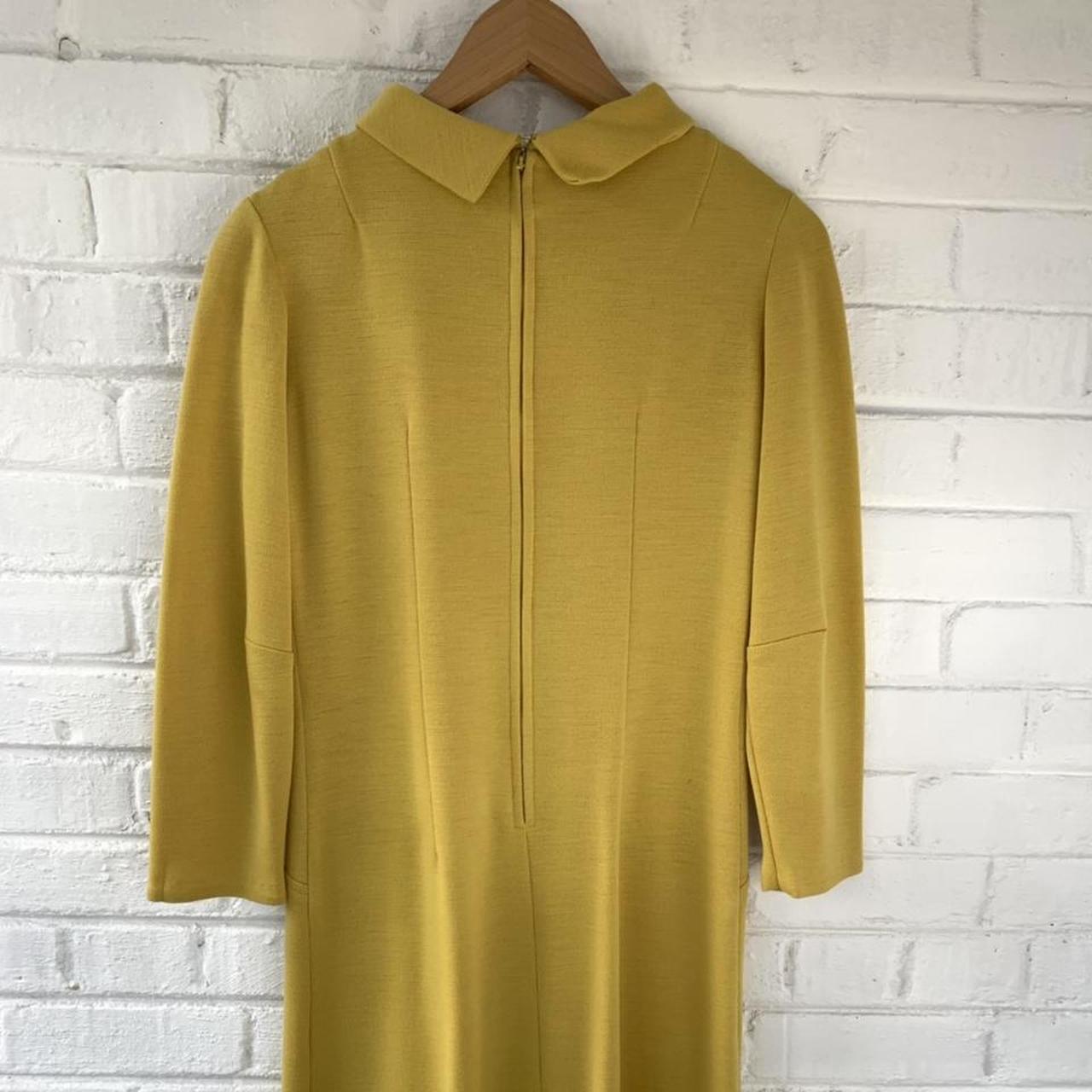 60’s citron yellow dress. So mod, so good. Fits like... - Depop