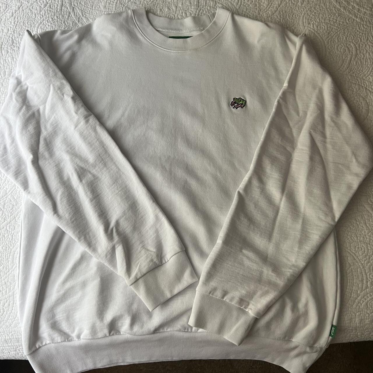 golfwang frog crewneck from 2020 summer/autumn... - Depop