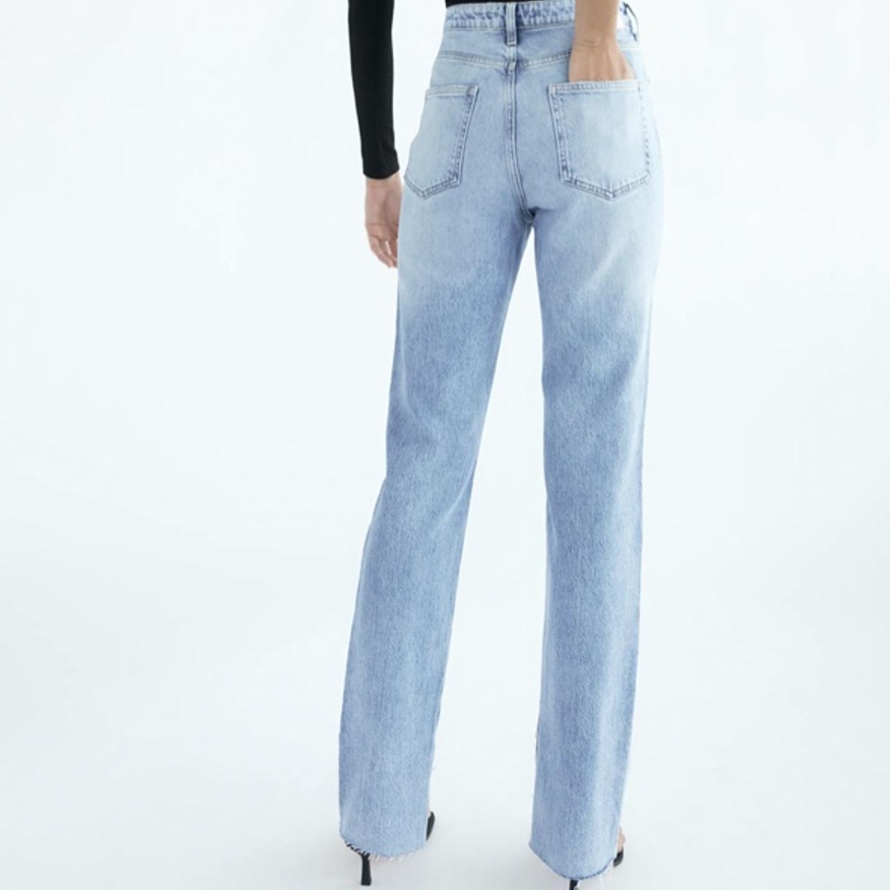 ZARA - THE ZW SKINNY FLARE JEANS & HI RISE SPLIT SKINNY JEANS 2021