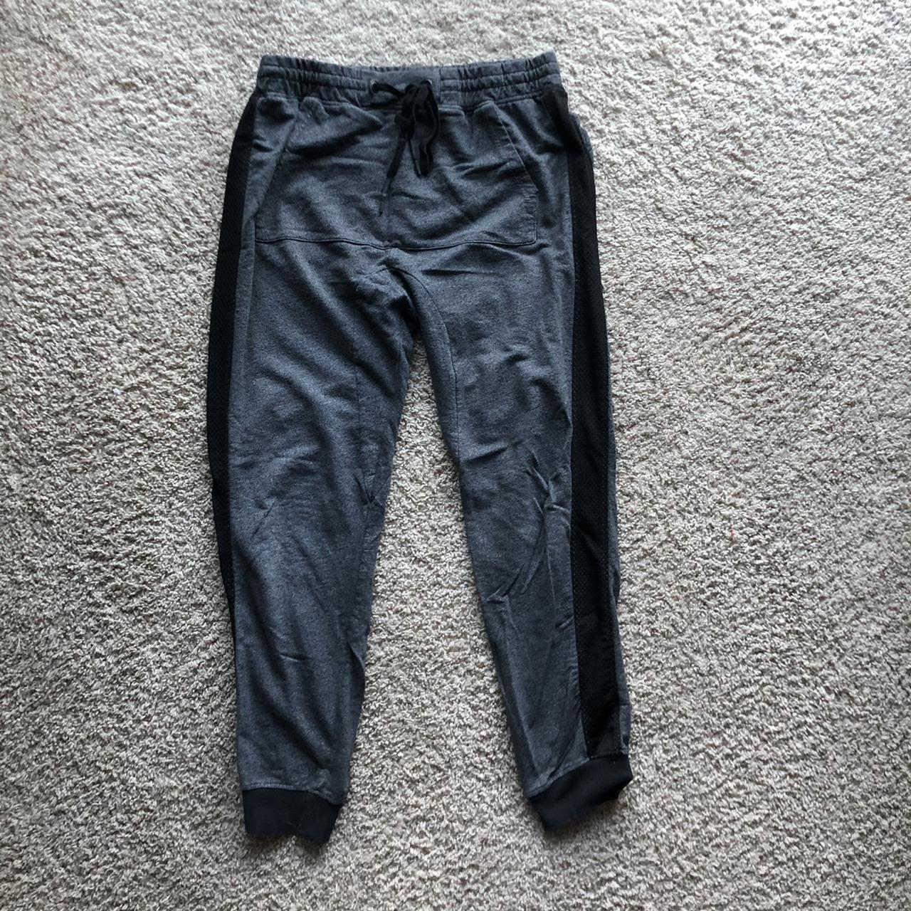 Nordstrom Men's Grey and Black Joggerstracksuits Depop