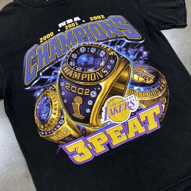 Nike Lakers 2020 Championship T-Shirt - Mens - Depop