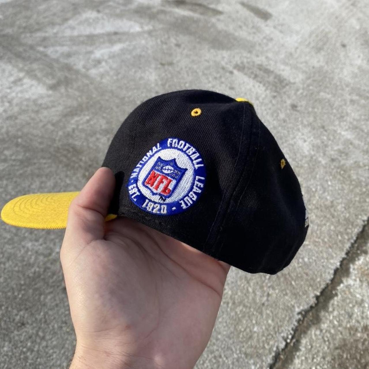 Vintage Steelers Hat. Steelers Starter fitted hat. - Depop