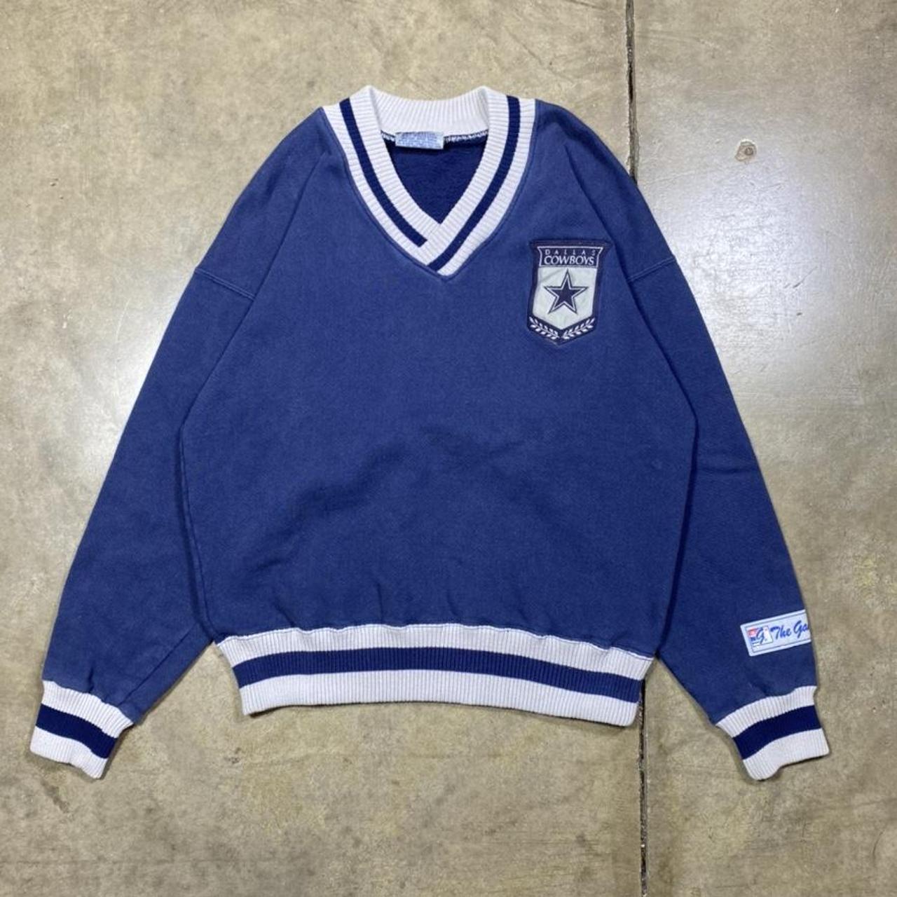 Men's Navy Dallas Cowboys Retro Sweater