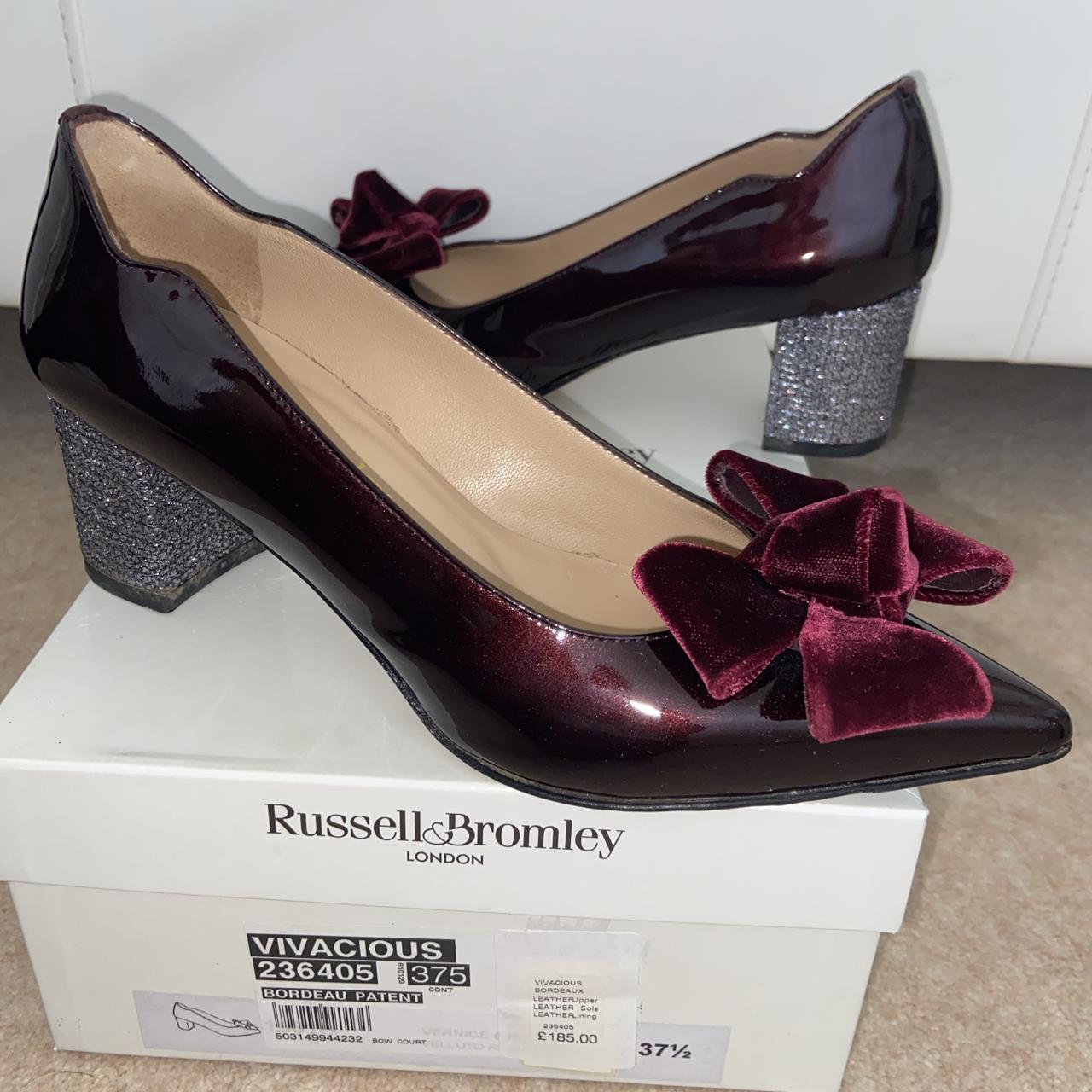 Russell and bromley bow hot sale trainers