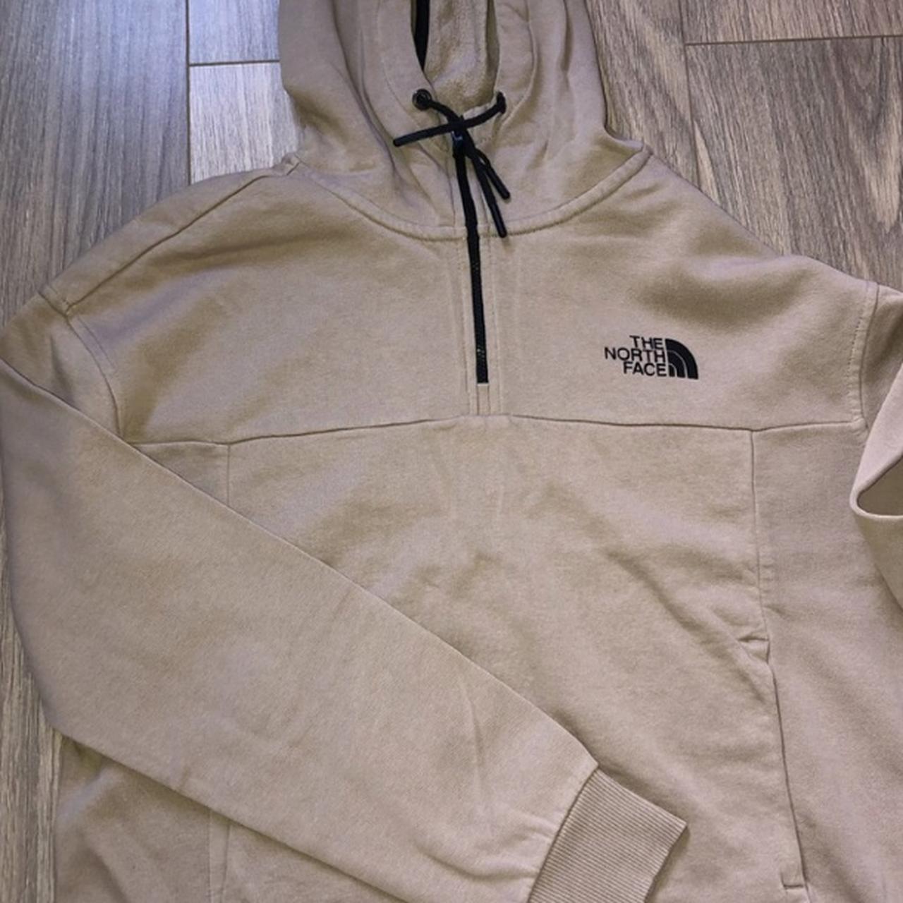 nude north face jacket