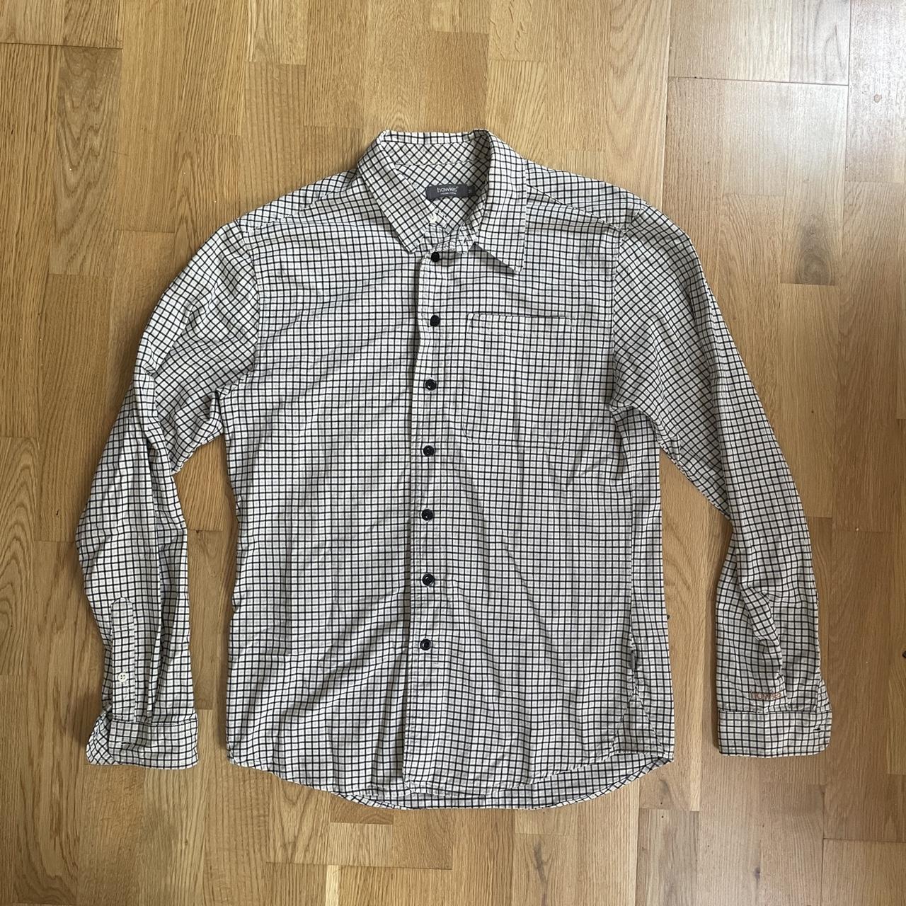 HOWIES CHECK SHIRT SIZE M. Organic heavyweight... - Depop