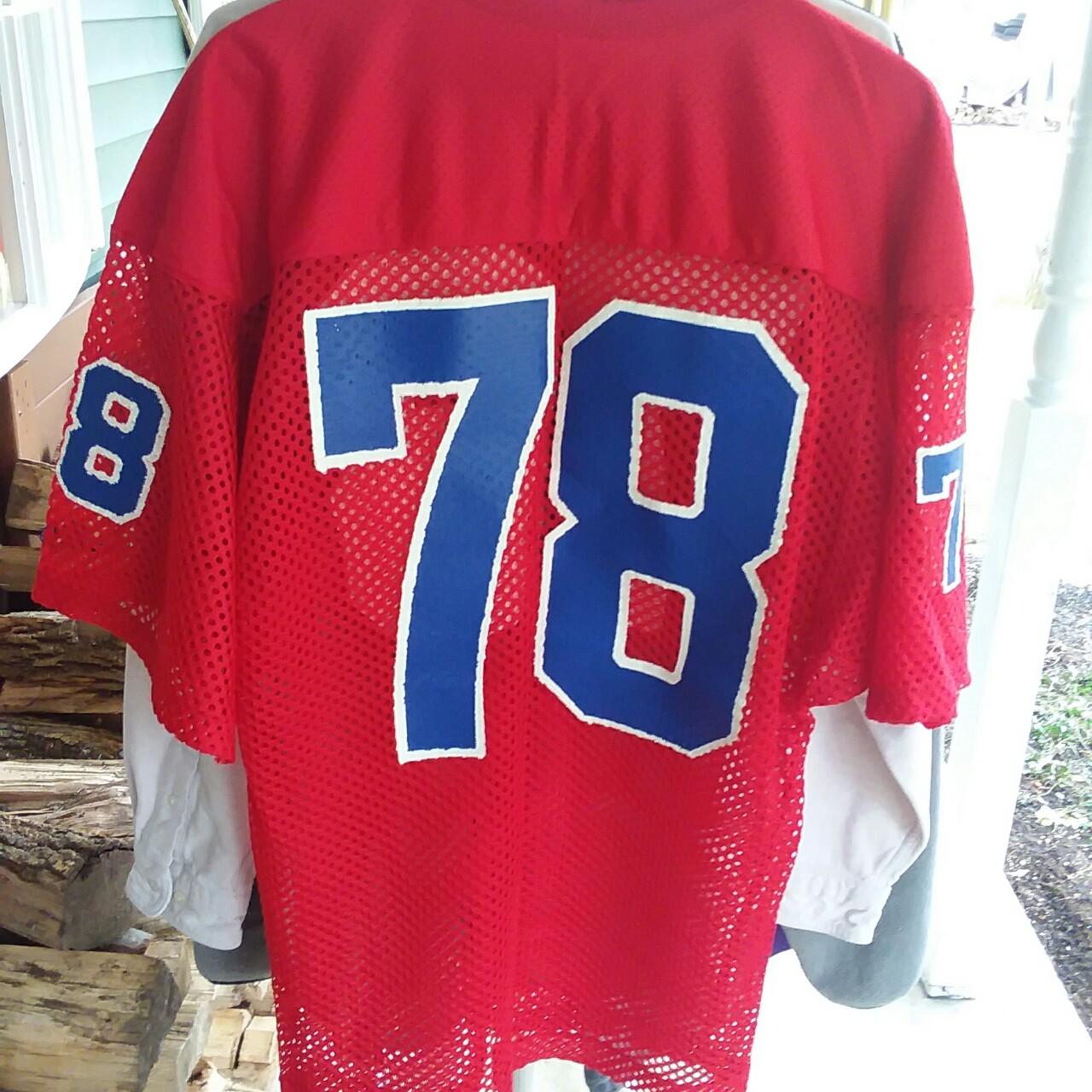 Bruce Smith Jersey Buffalo Bills #78 Blue Throwback