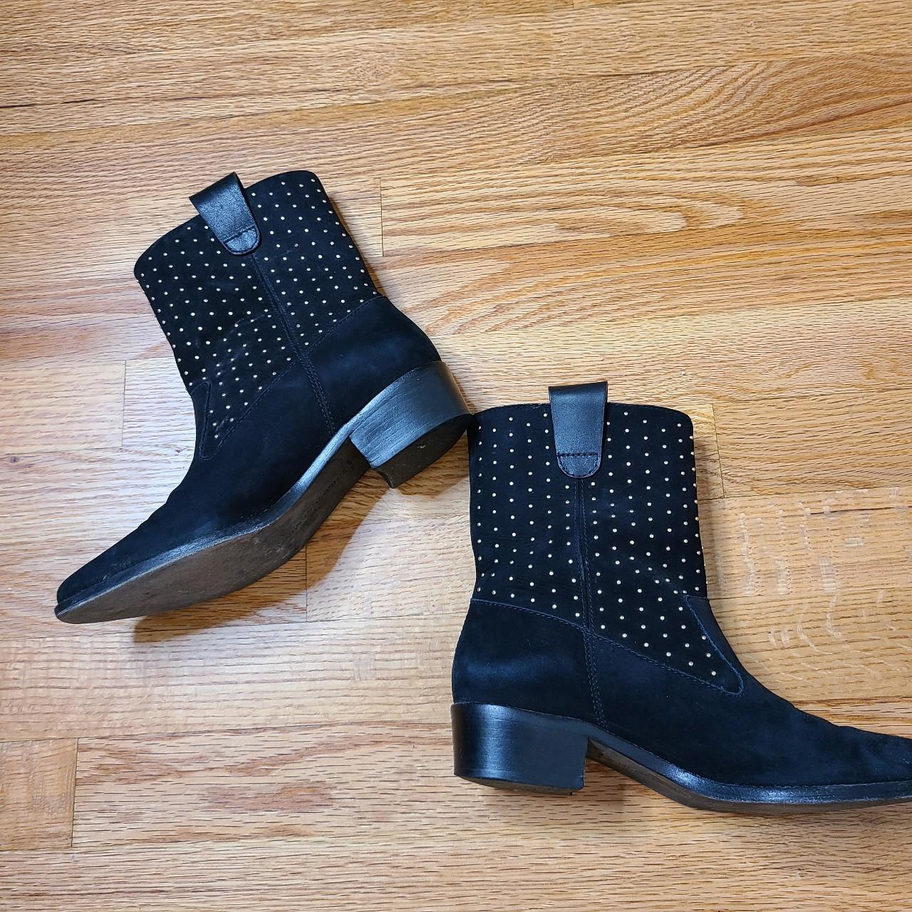 rebecca minkoff suede boots