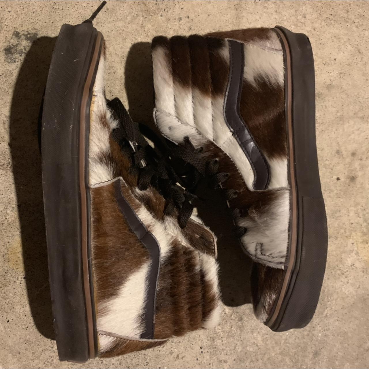 cowhide vans