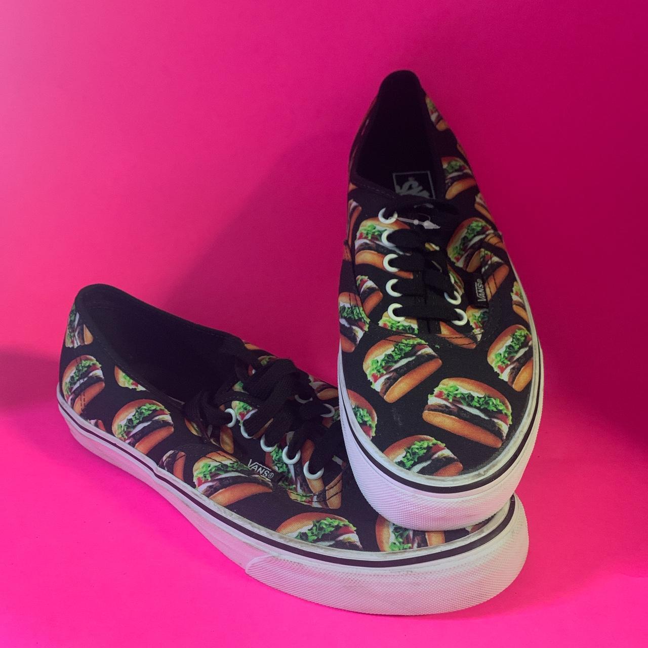 Vans hamburger shoes discount