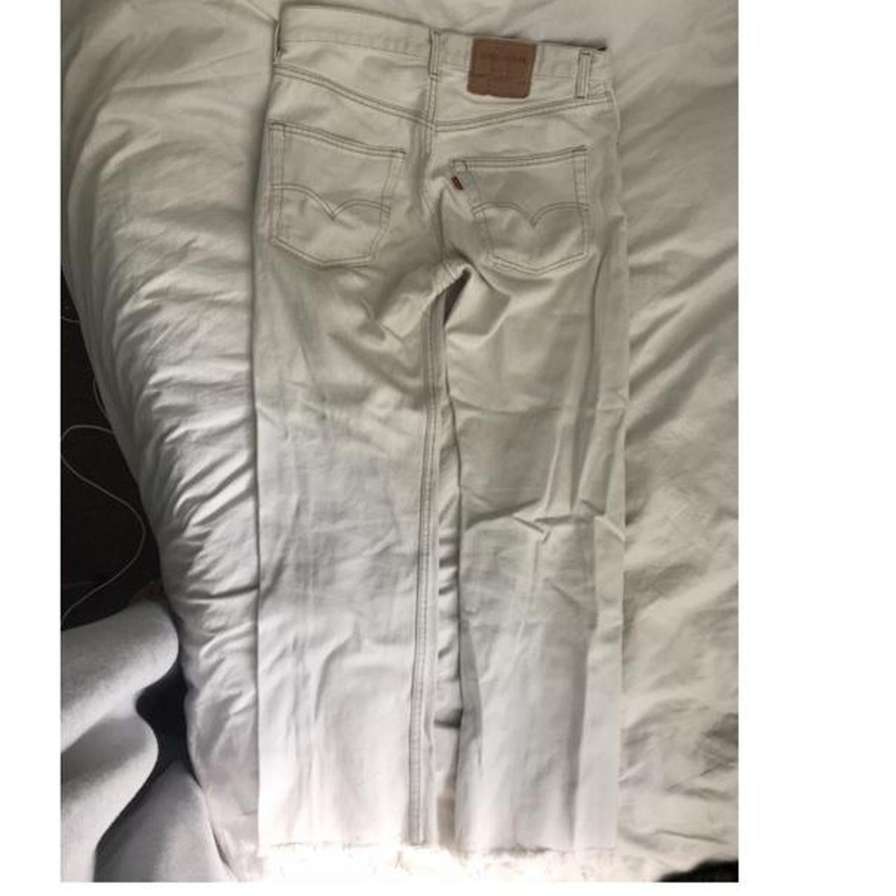 white baggy mom jeans
