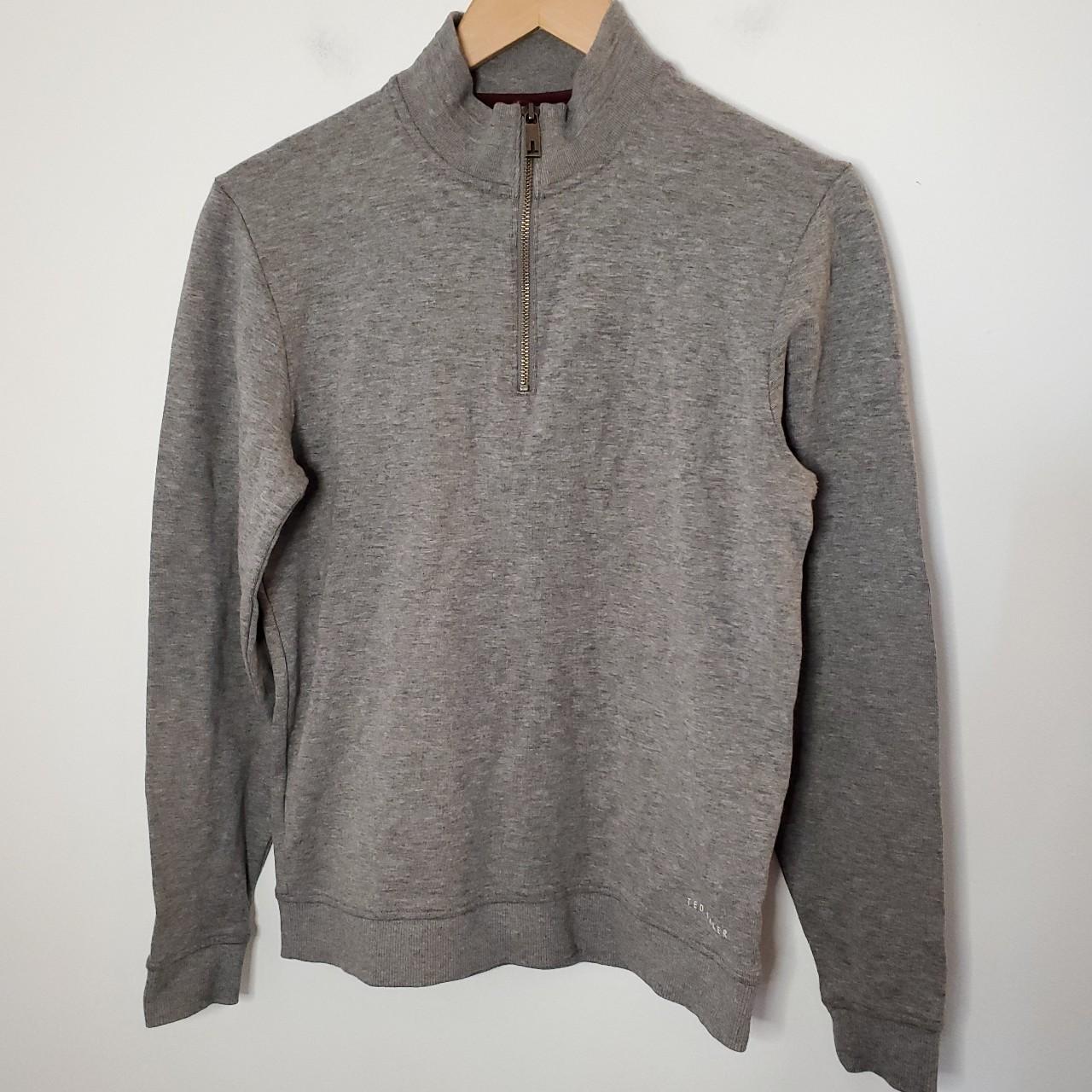 Ted Baker Men's Grey Jumper | Depop