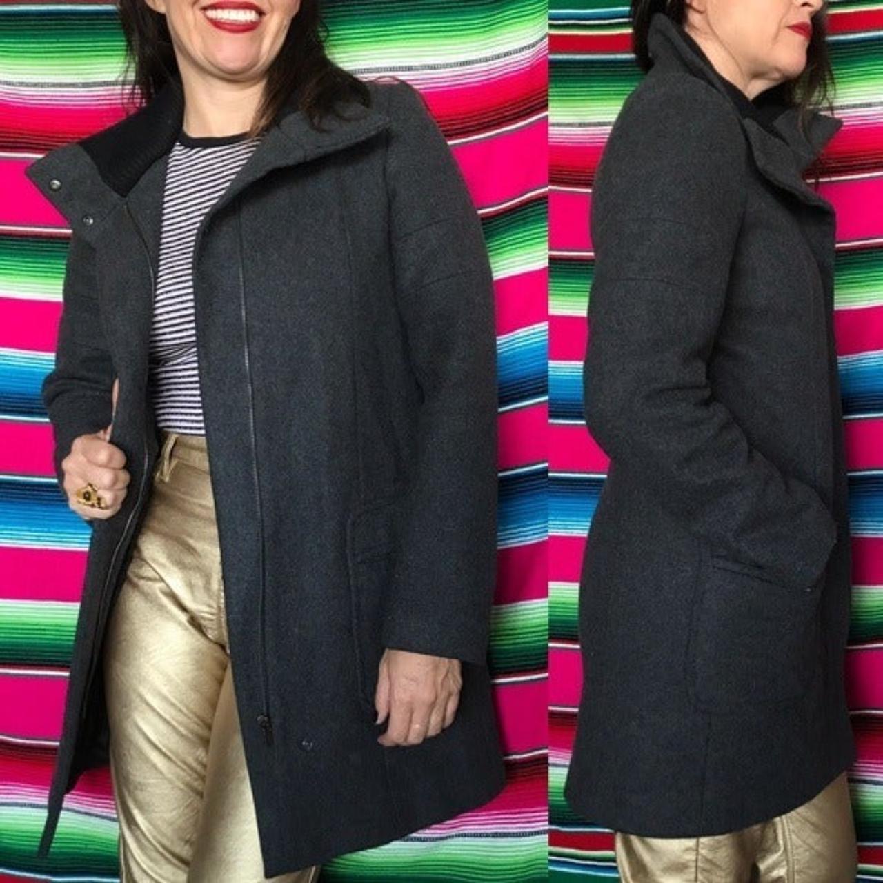 Comptoir Des Cotonniers Pobrio Wool Coat Gorgeous... - Depop