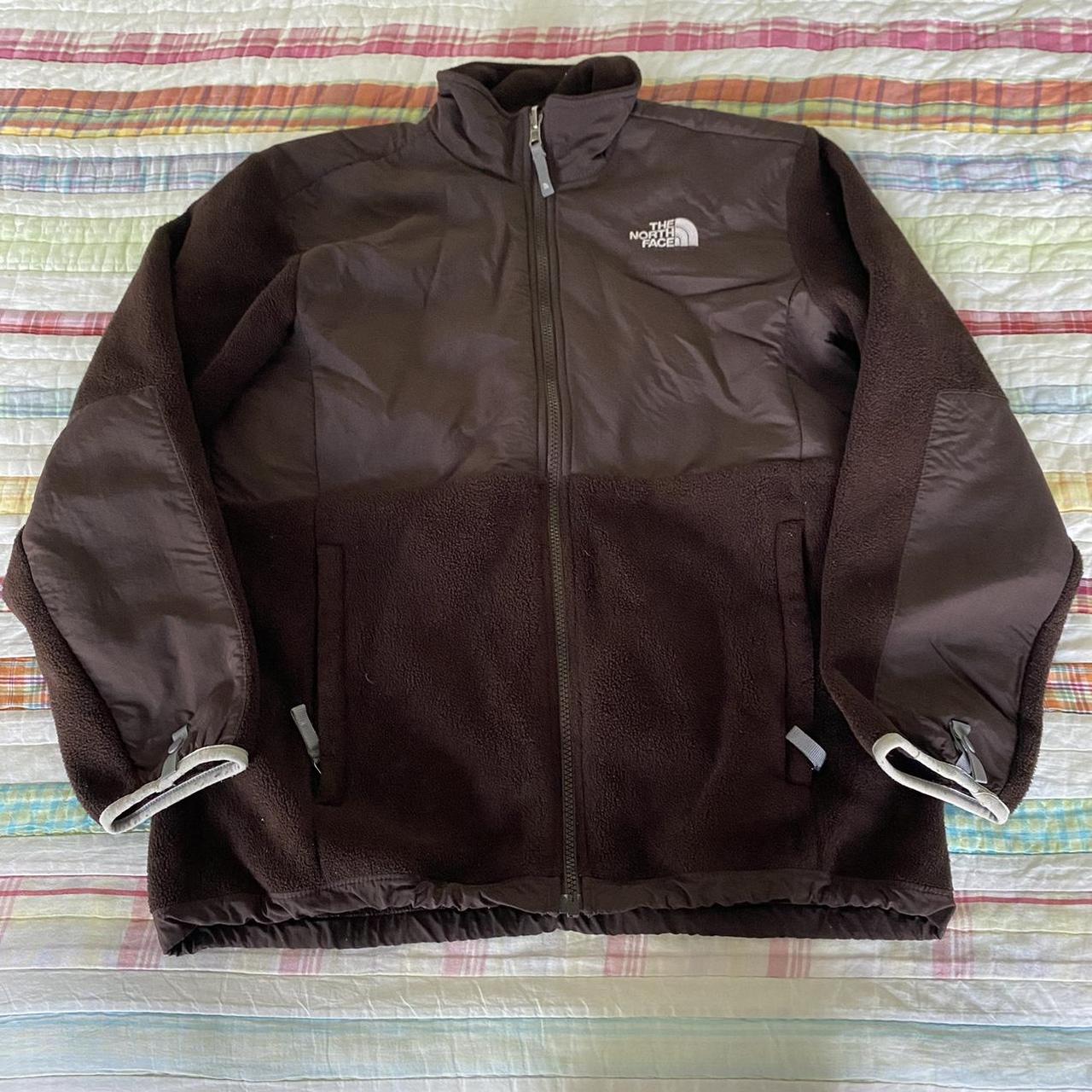 brown north face depop