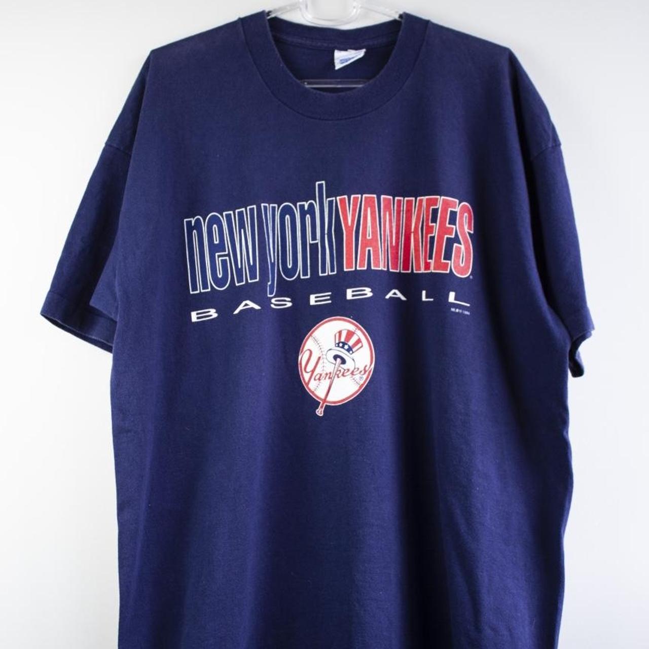 Vintage 1994 New York Yankees T Shirt W: 23 L:... - Depop