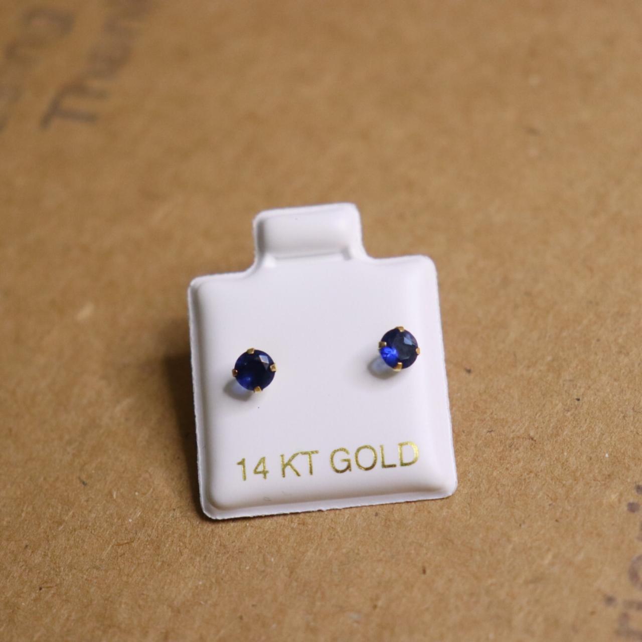 Product Image 1 - Blue zirconia real 14k solid