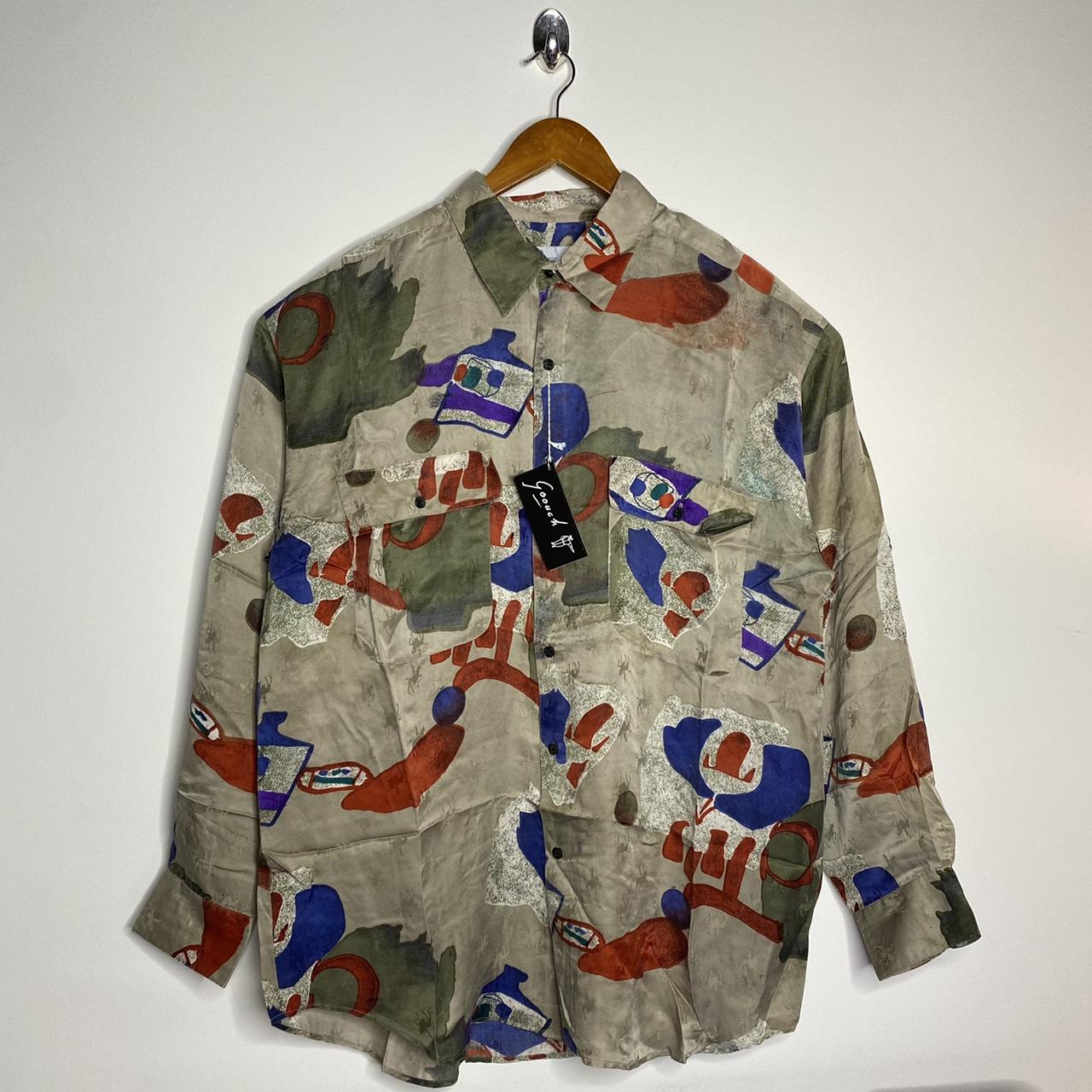 Online Vintage 90s goouch silk jacket