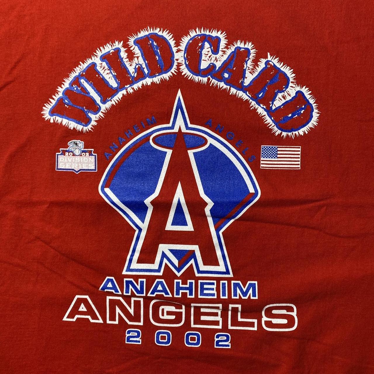 Vintage '02 Anaheim Angels Baseball T-shirt 