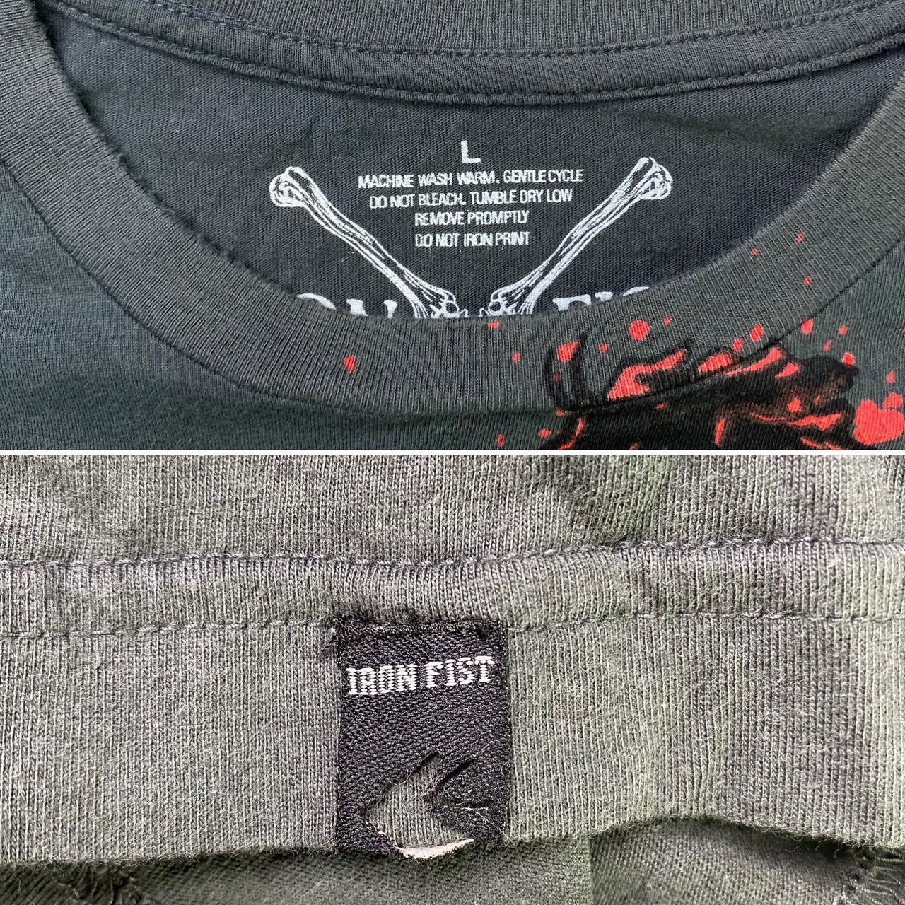 Iron Fist Men's Grey T-shirt (4)
