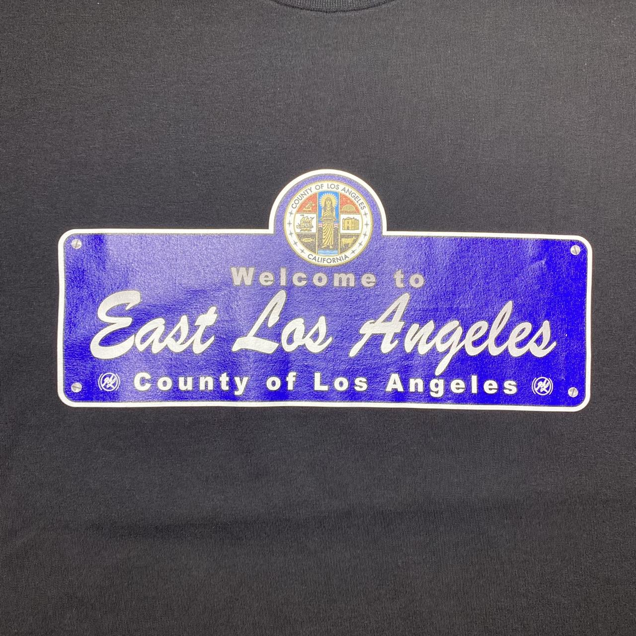 East LA shirt Pro Club thick shirt Condition:... - Depop