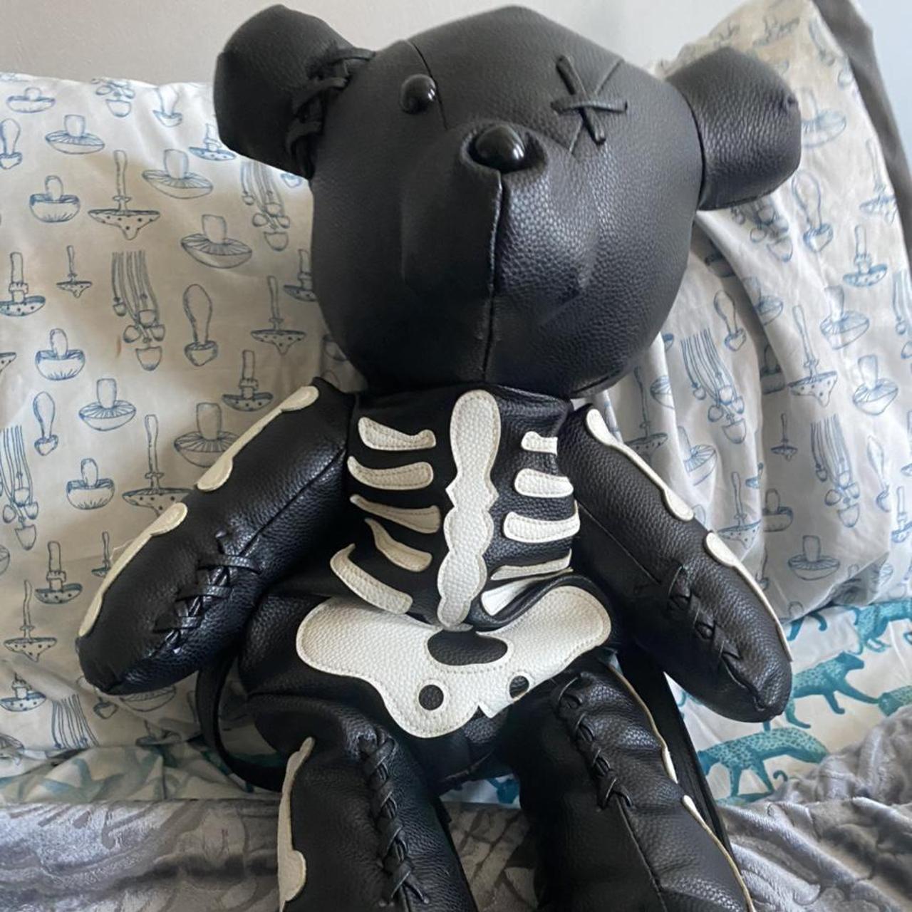 Teddy Bear Backpack, Skeleton Teddy Backpack