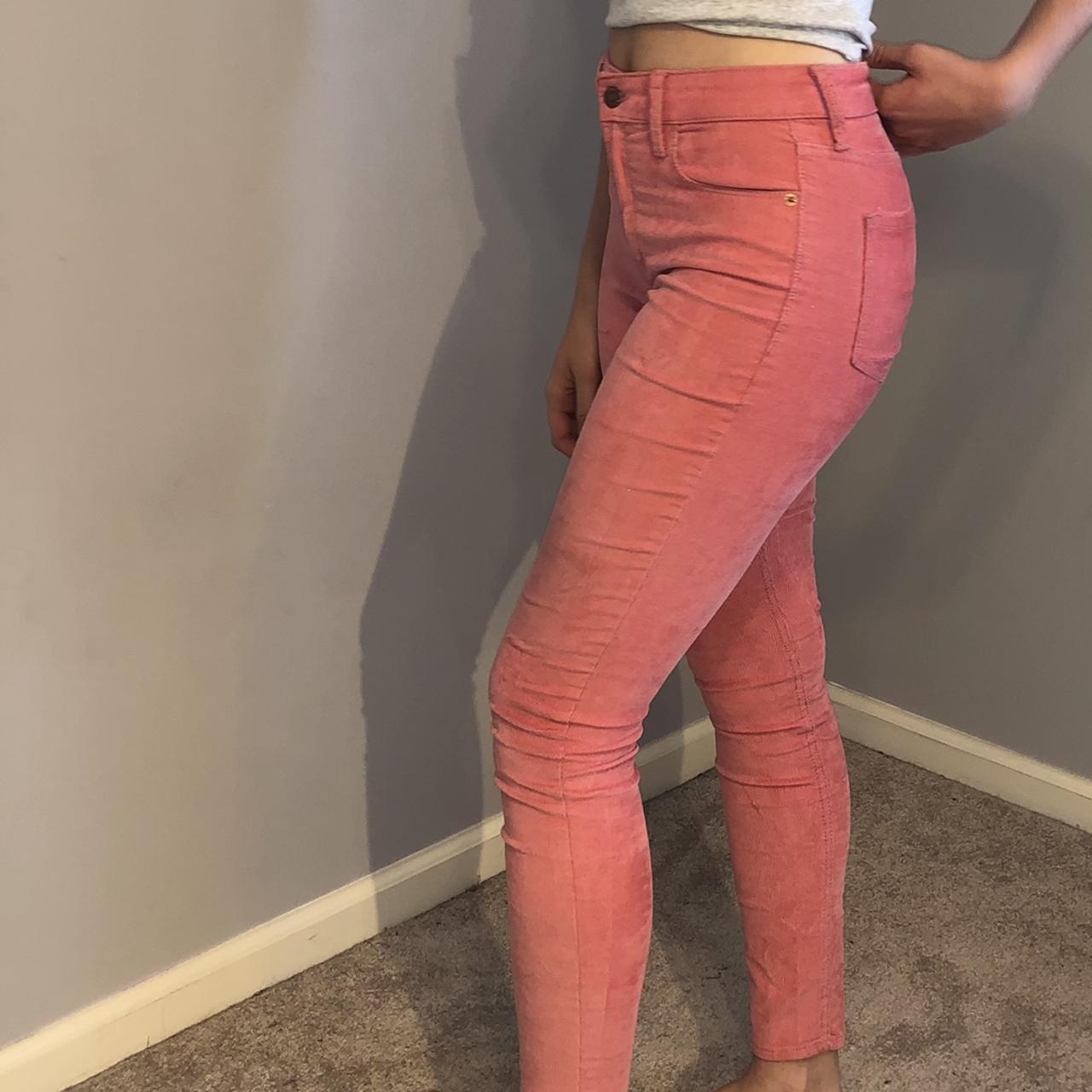 lee pink corduroy jeans