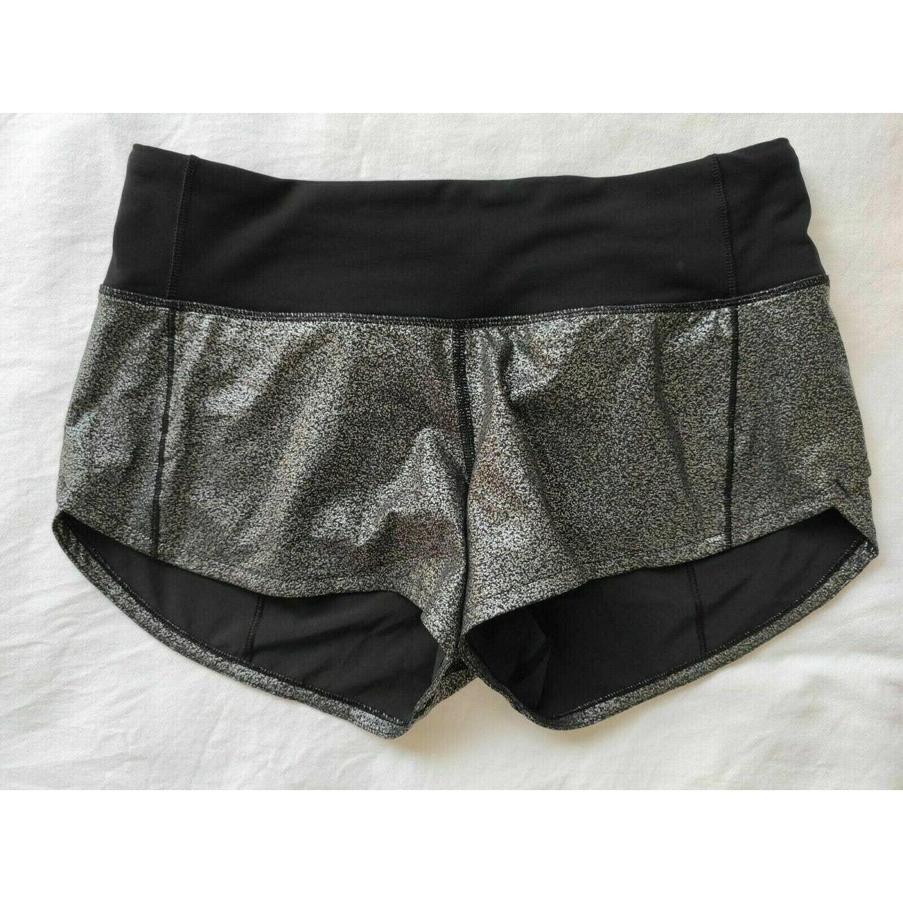 metallic lululemon shorts