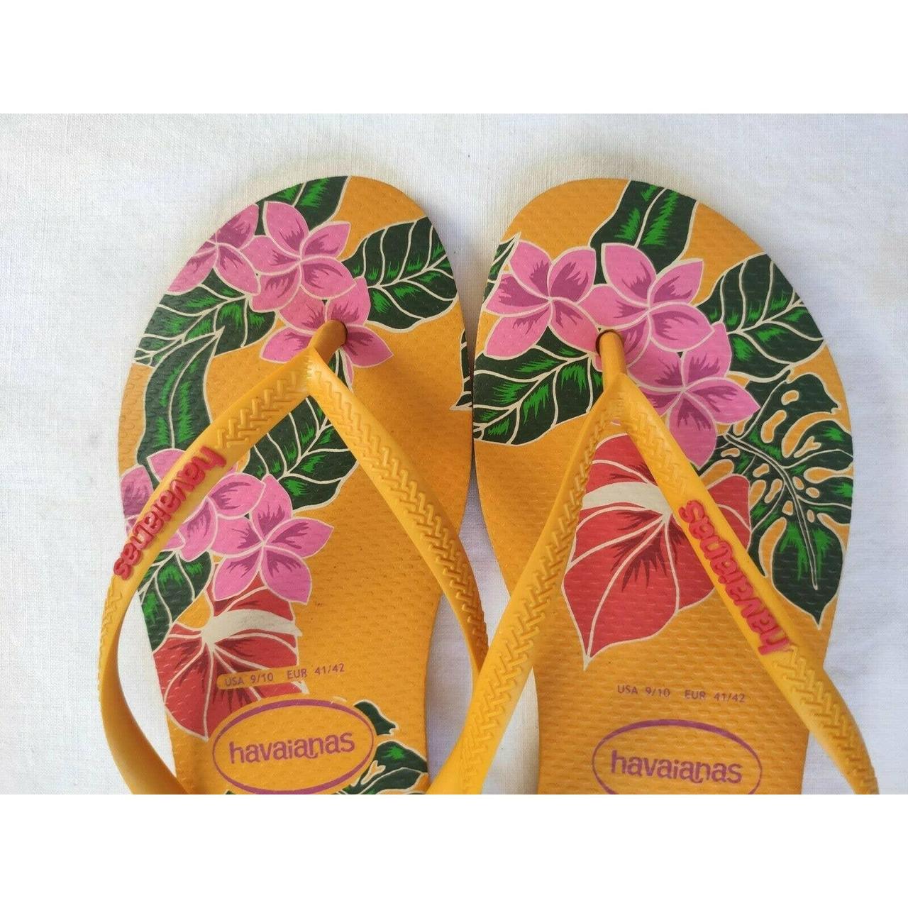Havaianas Women's Yellow Sandals (4)