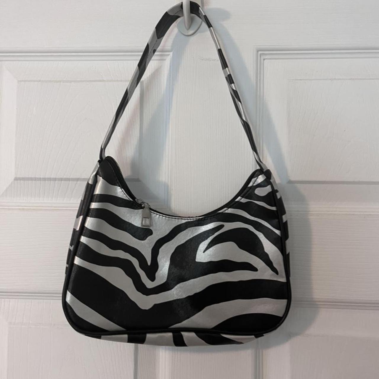 SHEIN Women's Black and Silver Bag | Depop