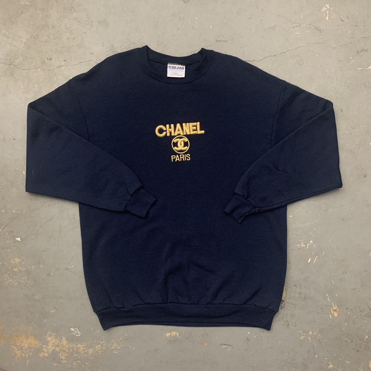 Vintage chanel sweatshirt Clearance