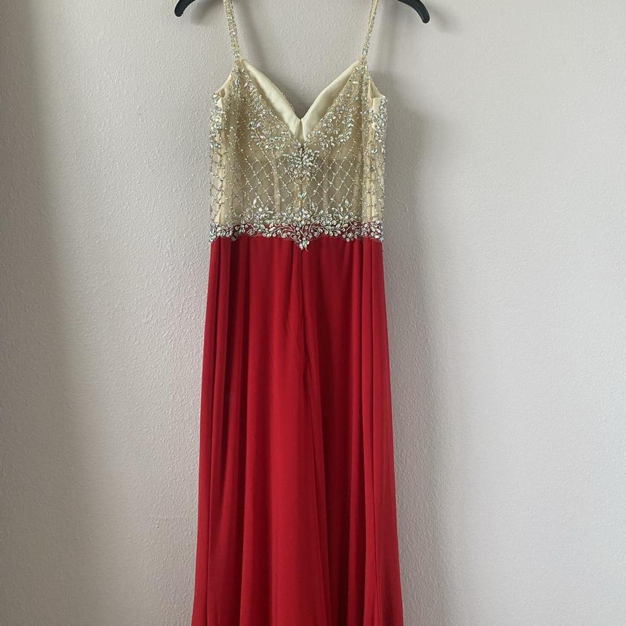 Product Image 3 - Red and Rhinestones Prom Dress