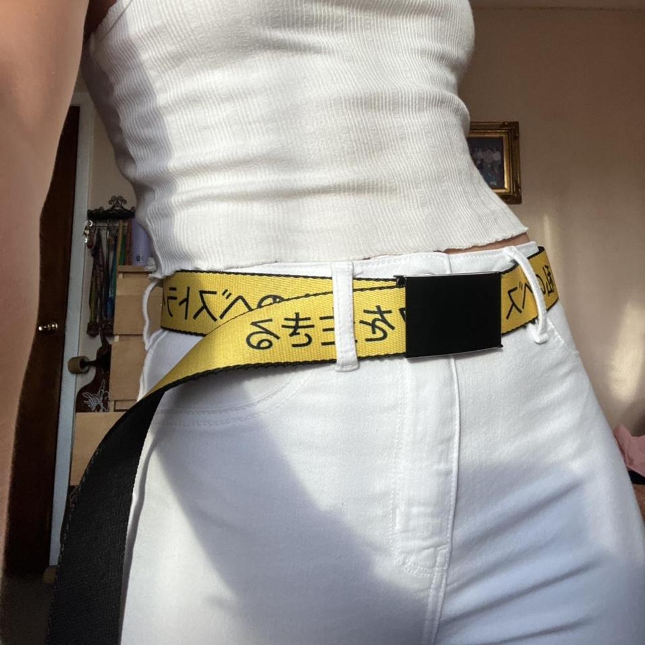 Zumiez Women's Yellow and Black Belt