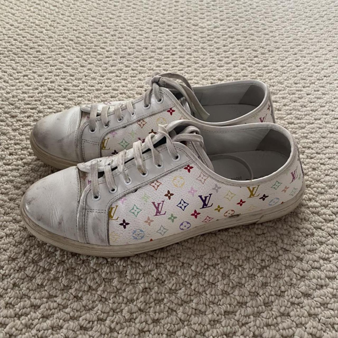 louis vuitton multicolor trainers