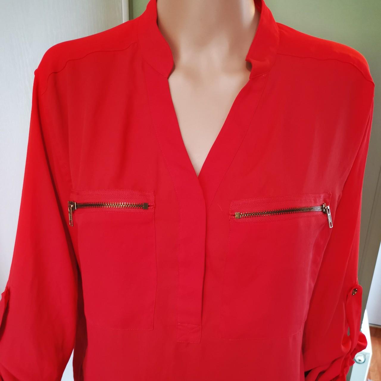Next Women's Red Blouse (2)