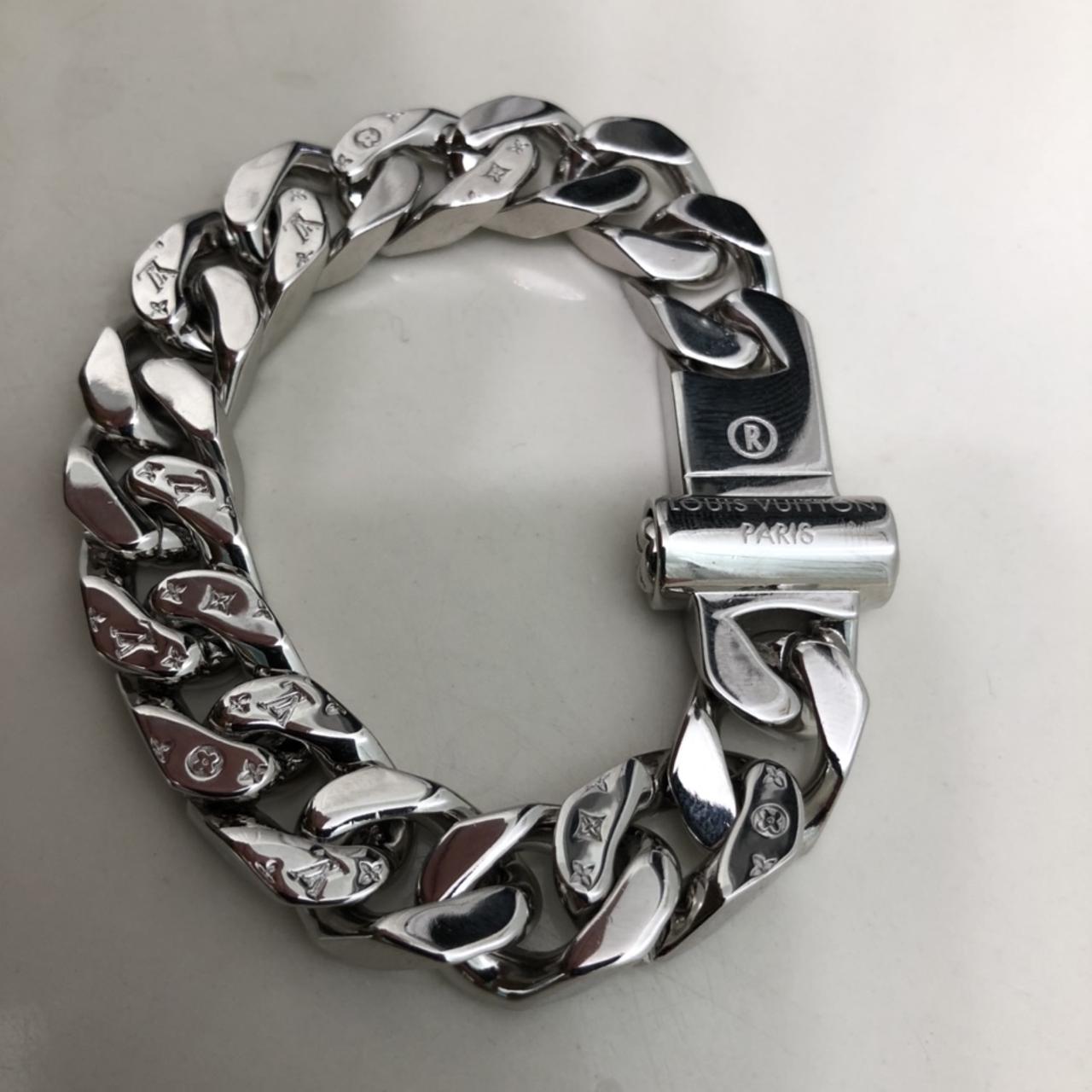 Louis Vuitton Monogram Chain Link Bracelet Costume Bracelet