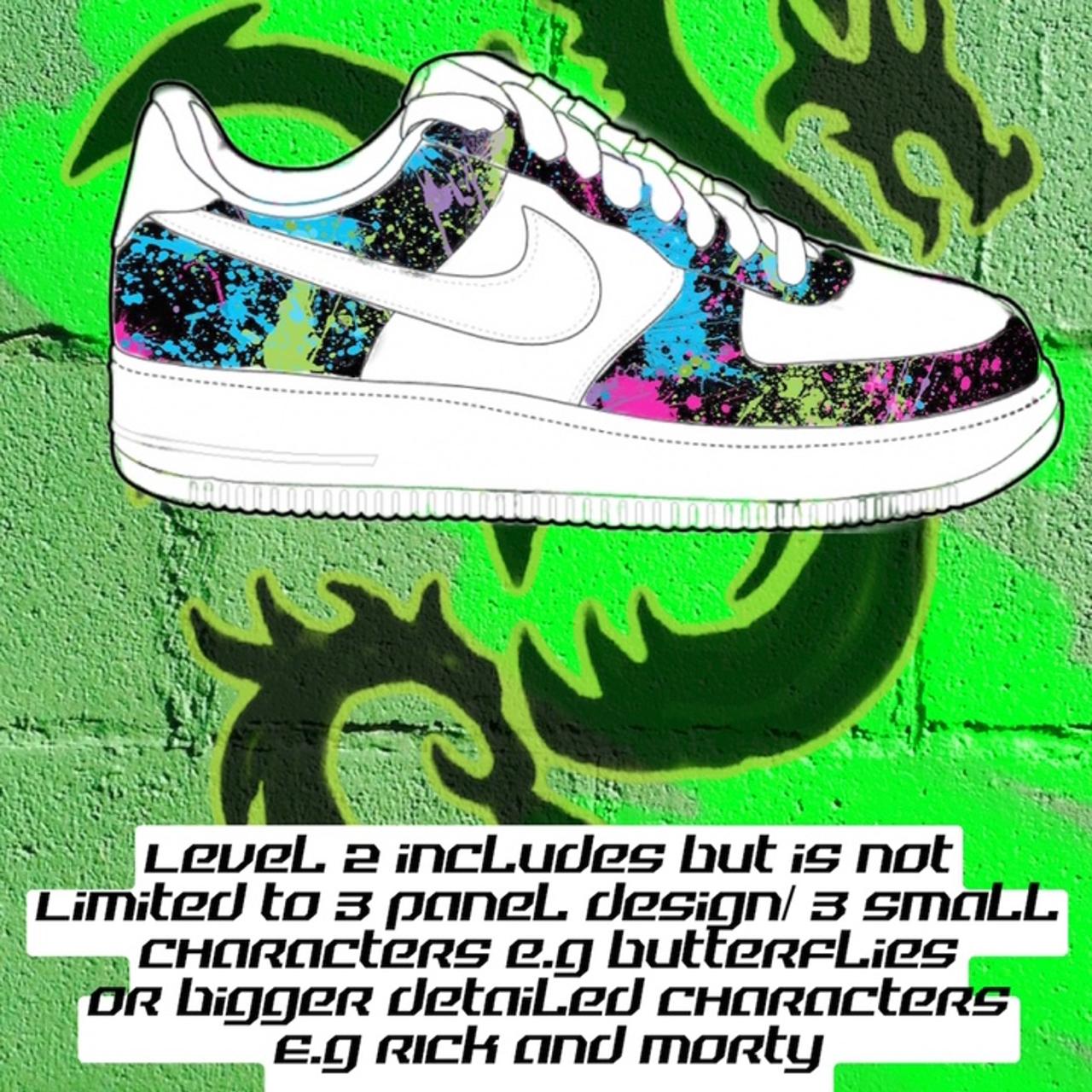 pickle rick air force 1