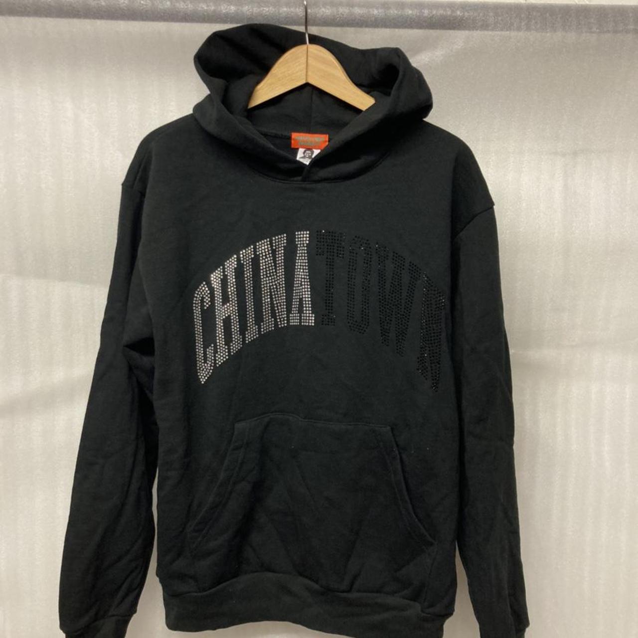 CHINATOWN MARKET Hoodie - Black - High Quality... - Depop